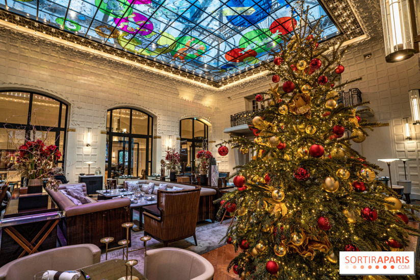 Le Tea time de noël du Lutetia 2021 par Nicolas Guercio 