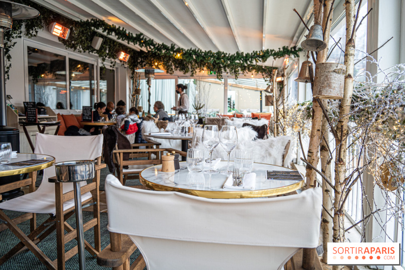 La Maison Louveciennes en chalet d'hiver, les photos