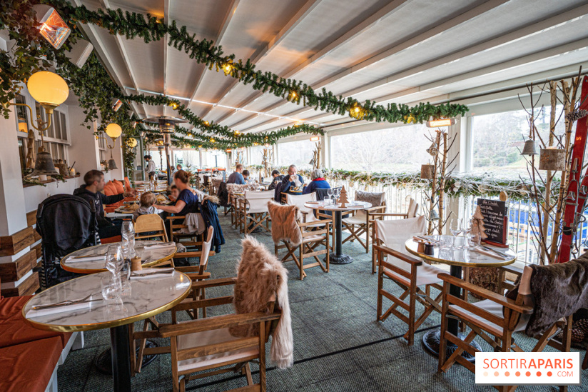 La Maison Louveciennes en chalet d'hiver, les photos