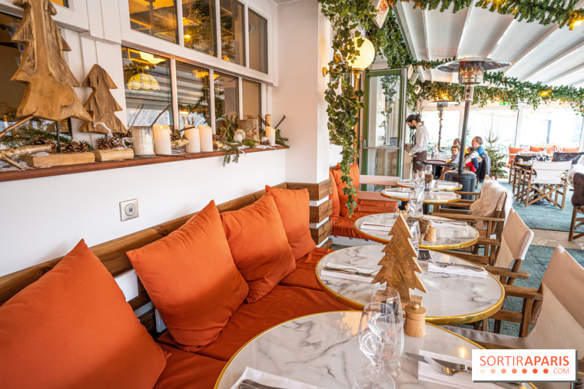 La Maison Louveciennes en chalet d'hiver, les photos