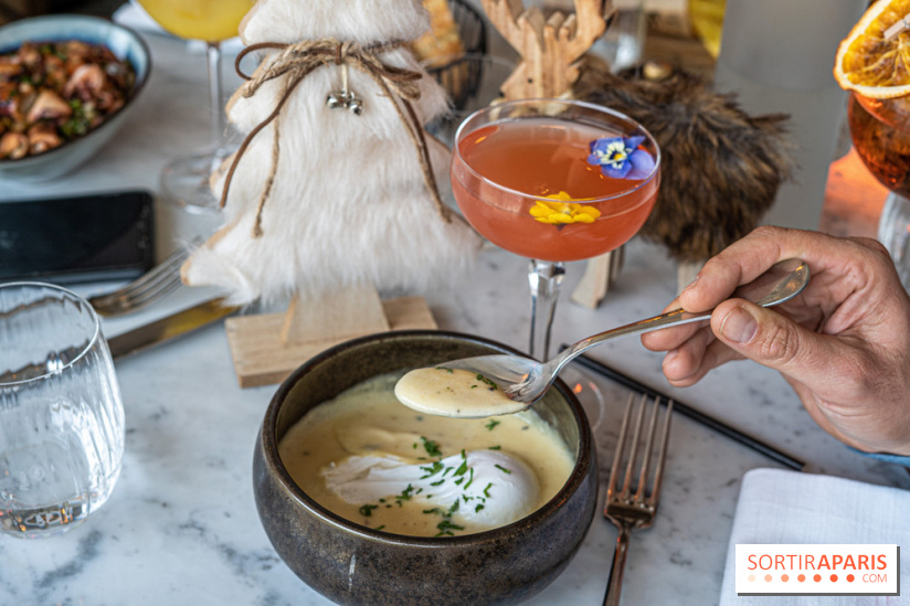 La Maison Louveciennes en chalet d'hiver, les photos