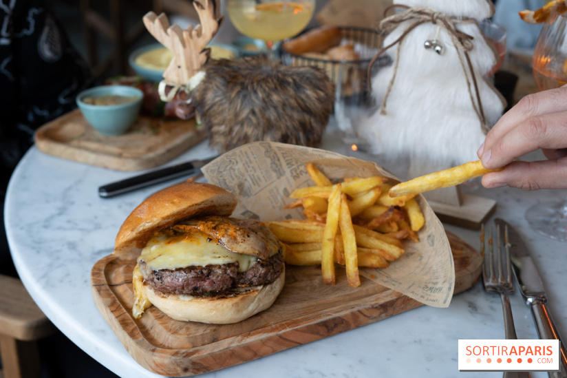 La Maison Louveciennes en chalet d'hiver, les photos