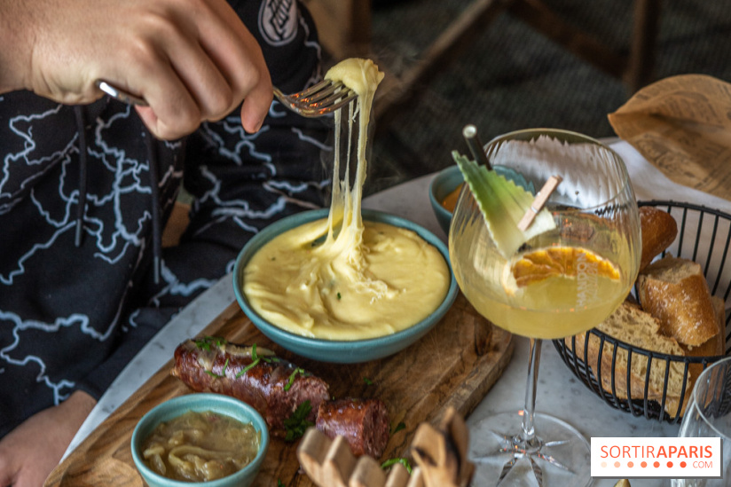 La Maison Louveciennes en chalet d'hiver, les photos