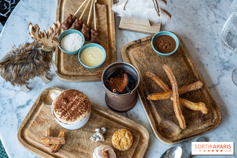 La Maison Louveciennes en chalet d'hiver, les photos