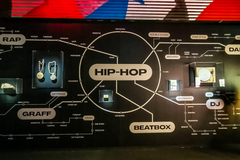 Hip-hop 360, l'exposition immersive à la Philharmonie de Paris - nos photos