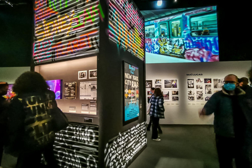 Hip-hop 360, l'exposition immersive à la Philharmonie de Paris - nos photos