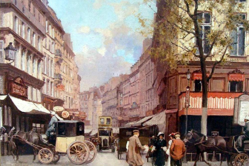 Paris en 1910 - 1920 peint par Léon Zeytline - PHOTOS