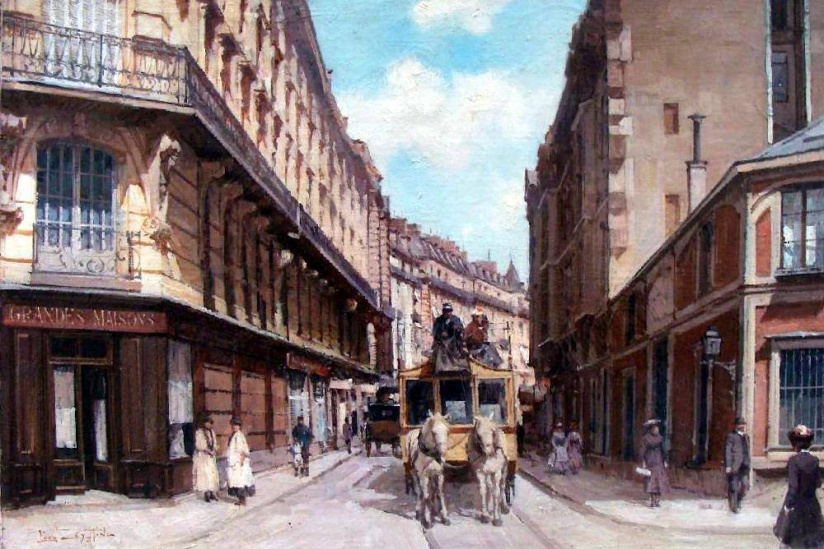 Paris en 1910 - 1920 peint par Léon Zeytline - PHOTOS