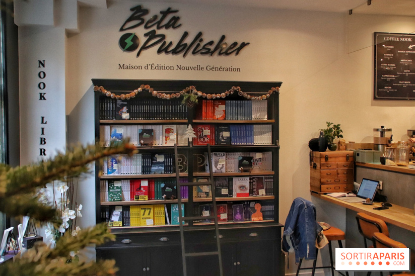 Book Nook, le coffee shop original qui accueille la maison d'édition Beta Publisher