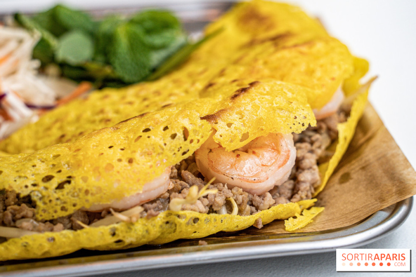 Beng Beng, le restaurant de Banh exo et autres galettes roulés