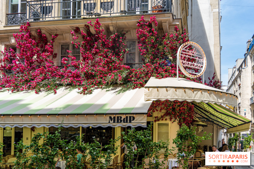 Les cafés fleuris de Paris