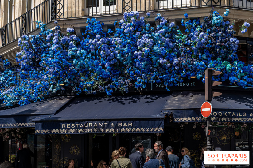 Les cafés fleuris de Paris