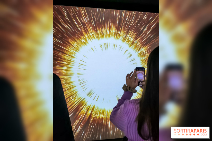 Expérience immersive Sound Journey to space à vivre à la Samaritaine : nos photos