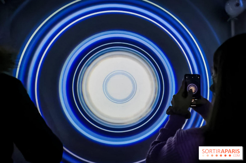 Expérience immersive Sound Journey to space à vivre à la Samaritaine : nos photos