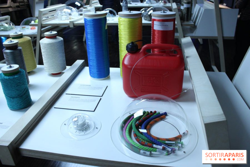 Futurotextiles 3 à la Cité des Sciences : fibres synthétiques