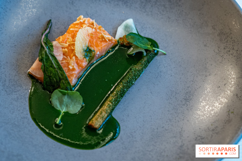 L'Axel, le restaurant étoilé de Fontainebleau, les photos