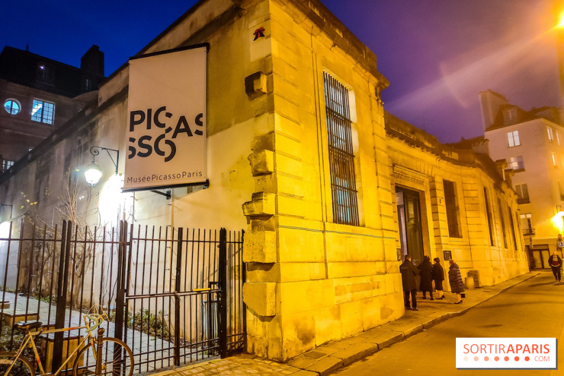 Visuels musée et monument - Musée Picasso nuit