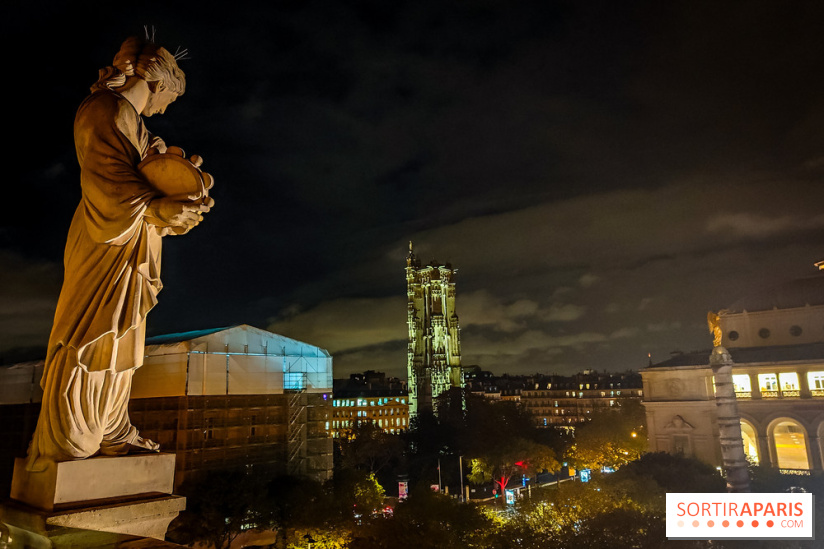 Visuels musée et monument - tour Saint-Jacques nuit