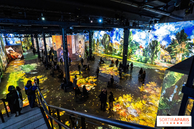 Exposition Cézanne à l’Atelier des Lumières 