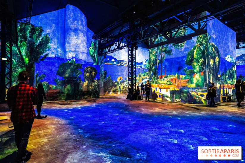 Exposition Cézanne à l’Atelier des Lumières 