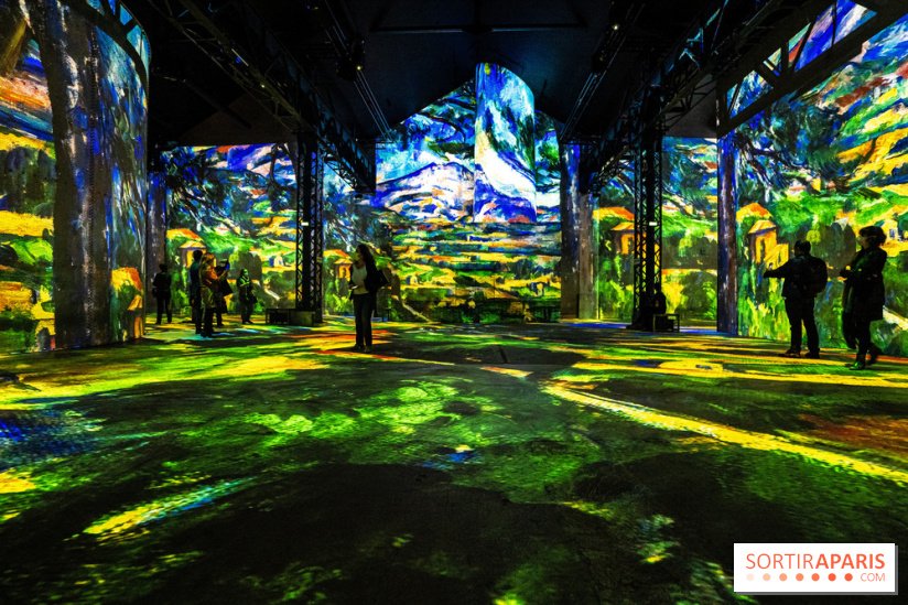 Exposition Cézanne à l’Atelier des Lumières 
