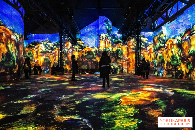 Exposition Cézanne à l’Atelier des Lumières 