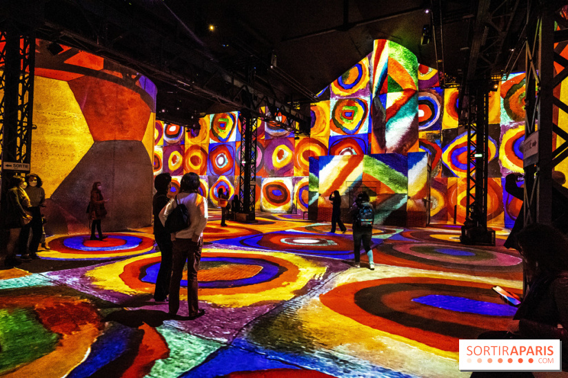 Exposition Kandinsky à l’Atelier des Lumières