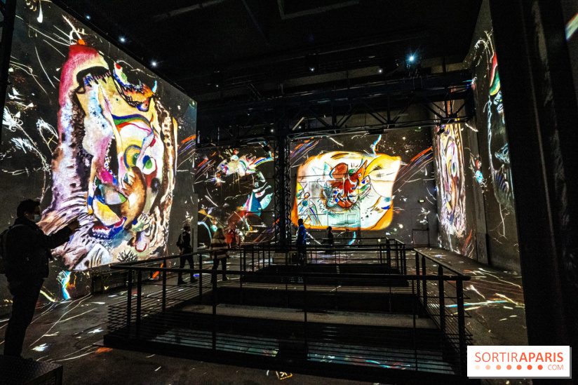 Exposition Kandinsky à l’Atelier des Lumières