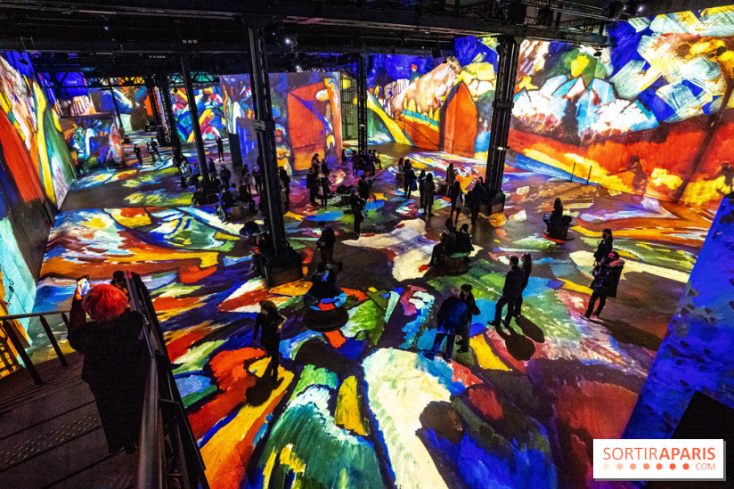 Exposition Kandinsky à l’Atelier des Lumières