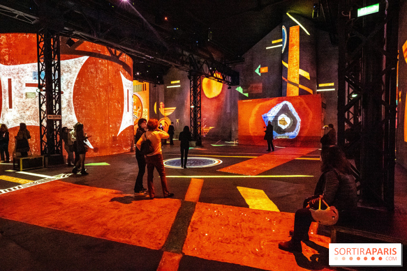 Exposition Kandinsky à l’Atelier des Lumières