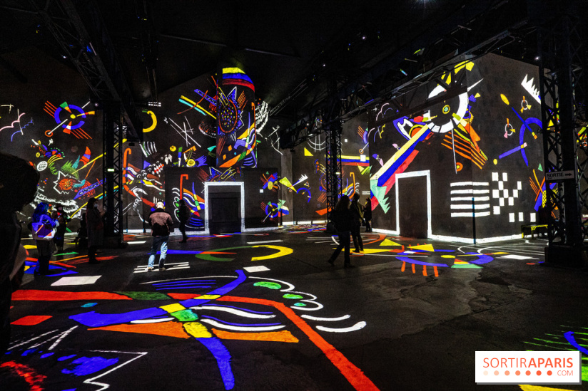 Exposition Kandinsky à l’Atelier des Lumières