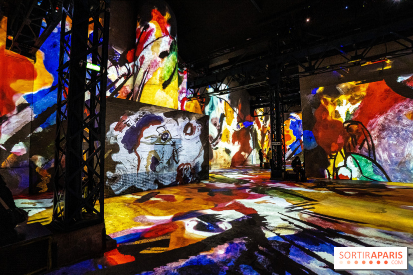 Exposition Kandinsky à l’Atelier des Lumières