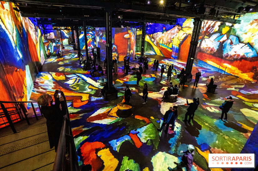 Exposition Kandinsky à l’Atelier des Lumières