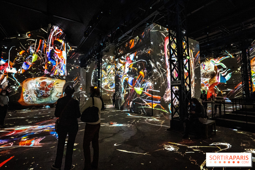 Exposition Kandinsky à l’Atelier des Lumières