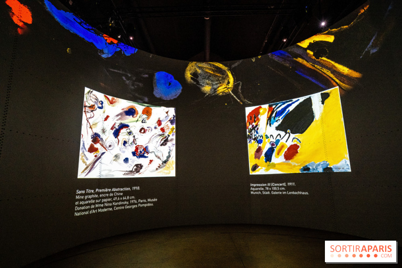 Exposition Kandinsky à l’Atelier des Lumières
