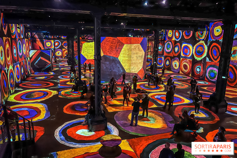 Exposition Kandinsky à l’Atelier des Lumières