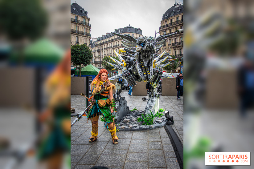 Horizon Forbidden West : l'exposition dans le métro parisien - nos photos