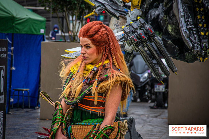 Horizon Forbidden West : l'exposition dans le métro parisien - nos photos