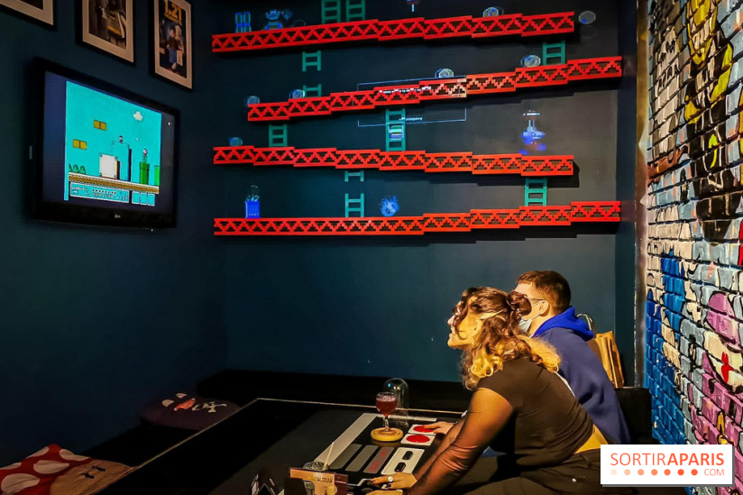 Player One, le bar rétrogaming ultra ludique du quartier des Halles à Paris