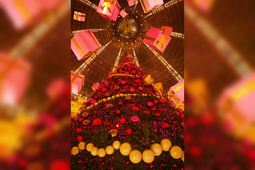 Noël 2009 aux Galeries Lafayette
