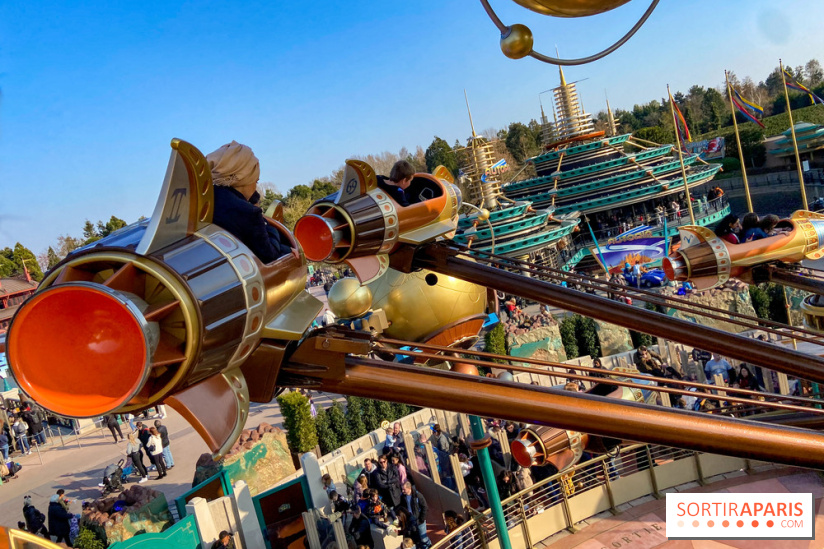 Visuel Disneyland Paris Space Mountain orbitron