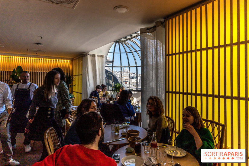 Bleu Coupole restaurant du Printemps 