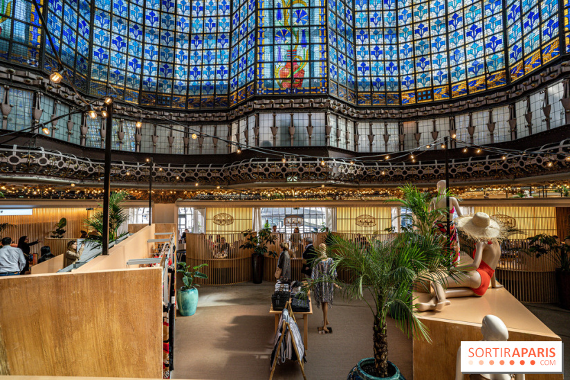 Bleu Coupole restaurant du Printemps 