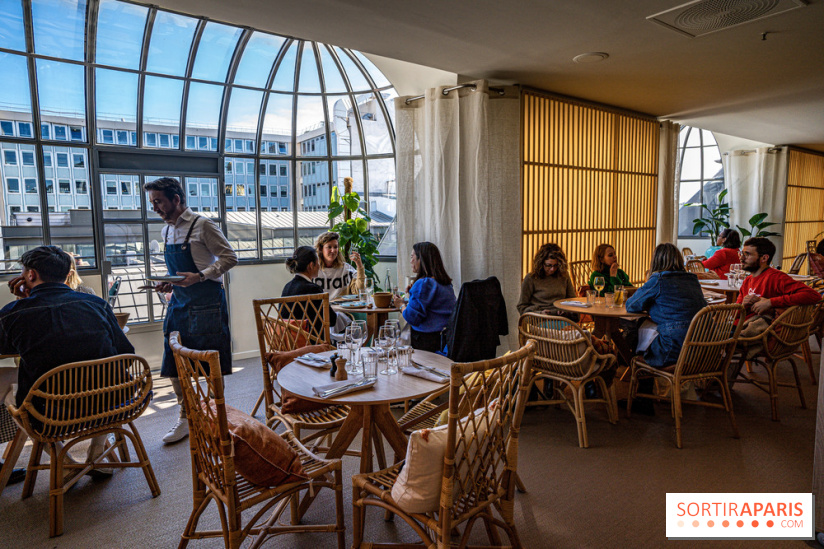 Bleu Coupole restaurant du Printemps 