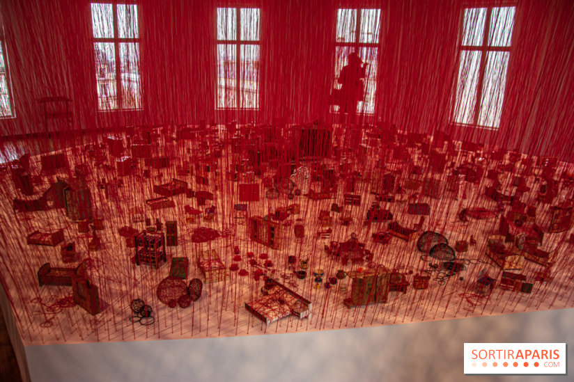 Carte blanche à Chiharu Shiota au Musée Guimet
