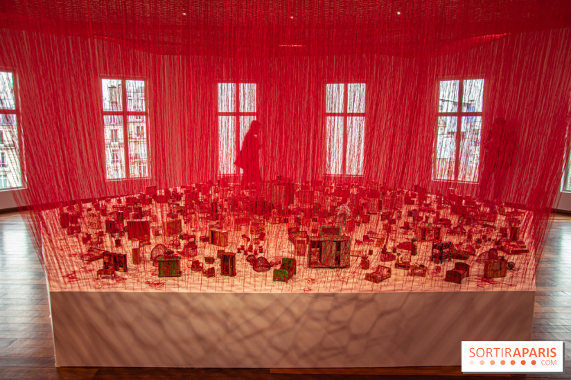 Carte blanche à Chiharu Shiota au Musée Guimet