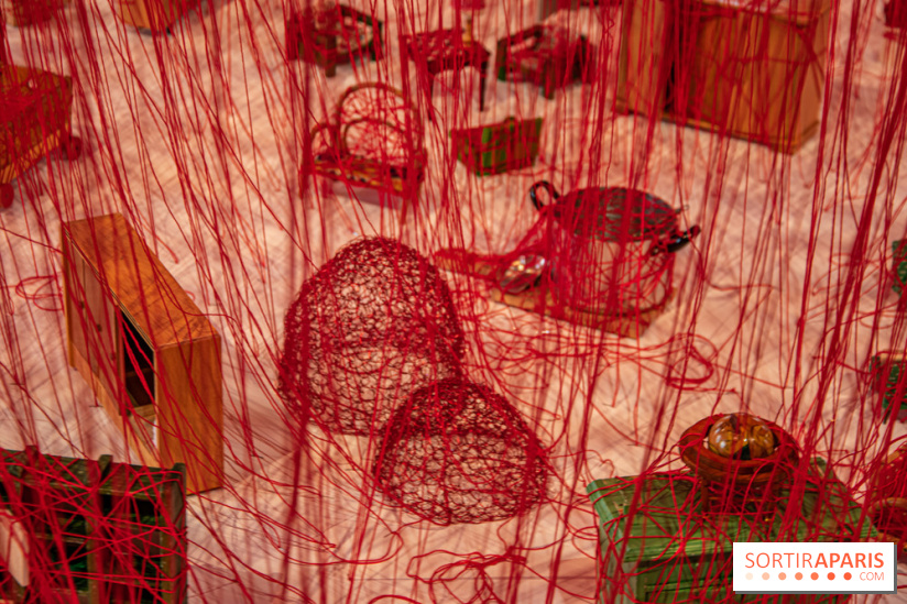 Carte blanche à Chiharu Shiota au Musée Guimet