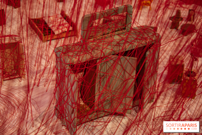 Carte blanche à Chiharu Shiota au Musée Guimet