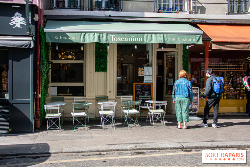 Toscanino, le restaurant de schiacciate en mode street food de la rue Mouffetard