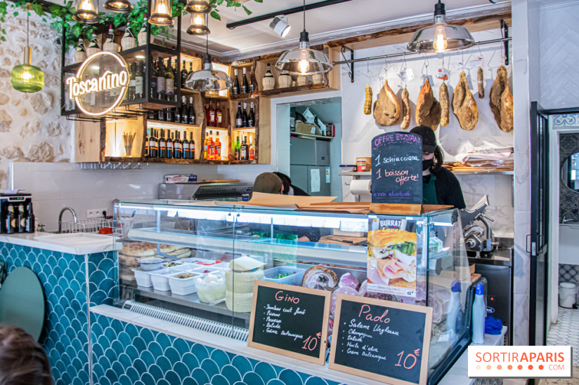 Toscanino, le restaurant de schiacciate en mode street food de la rue Mouffetard